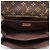 Borsa a tracolla Louis Vuitton Metis MM in tela Monogram marrone M44875 - vista 12