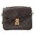 Borsa a tracolla Louis Vuitton Metis MM in tela Monogram marrone M44875