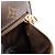 Borsa a tracolla Louis Vuitton Metis MM in tela Monogram marrone M44875 - vista 13