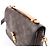 Borsa a tracolla Louis Vuitton Metis MM in tela Monogram marrone M44875 - vista 3