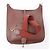 Evelyne Hermès Hermes Evelyn 1 33 GM Cushbell Leather in Havane B: 1998 Bordò - vista 10