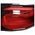 Mini borsa a mano 2Way in pelle Fendi Peekaboo nera 8BN244 Rosso - vista 12