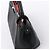 Mini borsa a mano 2Way in pelle Fendi Peekaboo nera 8BN244 Rosso - vista 4