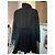 RED VALENTINO Black Wool Blend Ruffled Coat - view 2