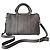 Borsa Gucci Boston in pelle grigia monogramma Grigio