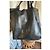 Munthe Plus Simonsen Borsa tote PLÜ in ecopelle nera Nero - vista 8