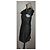 Moschino Cheap and Chic kurzes Kleid Schwarz Anthrazitgrau - Ansicht 2