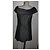 Moschino Cheap and Chic kurzes Kleid Schwarz Anthrazitgrau - Ansicht 3