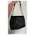Sac à bandoulière froncé en cuir noir Bally  - vue 3