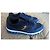 Autre Marque Harmont & Blaine Baskets en daim bleu et mesh - vue 2