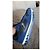 Autre Marque Harmont & Blaine Baskets en daim bleu et mesh - vue 5