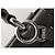 BORSA FENDI PEEKABOO SELLERIA MEDIUM 8BN290 PELLE GRIGIA A SPALLA - vista 7