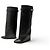 BOTAS GIVENCHY SHARK 39 EN CUERO NEGRO & PALLADIO BLACK