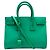 BORSA SAINT LAURENT DE JOUR SMALL 324823 PELLE VERDE A SPALLA