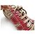 ZAPATILLAS CHRISTIAN DIOR DIORISSIMO OBLIQUE 37.5 Roja - vista 17