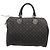 NUOVA BORSA LOUIS VUITTON SPEEDY 30 MINI LIN MONOGRAM IN TELA Marrone - vista 2