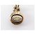 COLLANA CHANEL PENDENTE CAMELIA LOGO CC E STRASS 2012 METALLO DORATO D'oro - vista 10
