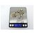 COLLANA CHANEL PENDENTE CAMELIA LOGO CC E STRASS 2012 METALLO DORATO D'oro - vista 7