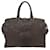 SAC A MAIN YVES SAINT LAURENT LIGNE Y CHYC 275091 EN CUIR MARRON BAG PURSE Taupe  - vue 2