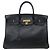 Hermès BORSA HERMES BIRKIN 40 IN PELLE ARDENNES NERA 1992 ATTRIBUTI DORATI Nero
