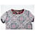Hermès NUEVO T-SHIRT HERMES MICRO EPERON D'OR 890637DI JERSEY DE ALGODÓN 34 S T-SHIRT Azul  - vista 4