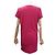 Hermès NUEVO VESTIDO RECTO HERMES CARTOUCHE 36 S H4E4530DACF EN JERSEY DE ALGODÓN Roja - vista 3