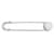 Hermès NEW HERMES CLOU DE SELLE SAFETY PIN BROOCH 725552DB Silvery  - view 1