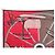 Hermès FULAR HERMES PROJET DE VOITURE PETIT-DUC BATEAU IN SETA QUADRATO 90 Rosso - vista 2