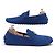 NUOVE SCARPE DIOR MOCASSINI INITIALES ODEON LOGO CD 42 CAMOSCIA Blu - vista 2