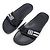 CHANEL G25119 MULE LOGO CC 37 SANDALI IN PELLE E TELA NERO