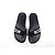 CHANEL G25119 MULE LOGO CC 37 SANDALI IN PELLE E TELA NERO - vista 5