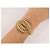 BRACCIALE VINTAGE BOUCHERON PLUME DE PAON DIAMANTI 3.3CT ORO GIALLO 18K 64GR BANGLE D'oro - vista 11