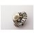 ORECCHINI VINTAGE CHANEL CLIP-ON PERLE E STRASS 1970'S BAGUETTE EARRINGS Argento - vista 9