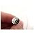 NUOVI GEMELLI CARTIER DOUBLE C IN ARGENTO STERLING 925 - vista 5
