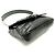 BORSA CHANEL N5 CAMELIA LOGO CC CHOCOLATE BAR PELLE NERA HOBO Nero - vista 3
