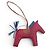 Ring Hermès LLAVERO HERMES RODEO GM CUERO BORDEAU Burdeos - vista 2