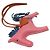 Hermès PENDENTI PER BORSA HERMES RODEO PM H064929 IN PELLE ROSA - vista 4