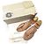 NOVAS SCARPE SANTONI 6522 RICHELIEU 8.5 IT 43.5 FR IN PELLE PATINATA Grigio - vista 12