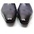 SAPATOS SANTONI 11941 RICHELIEU 8.5IT 43.5FR COURO PATINADO AZUL NOVOS - vista 4