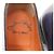 SAPATOS SANTONI 11941 RICHELIEU 8.5IT 43.5FR COURO PATINADO AZUL NOVOS - vista 9