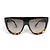 Céline NUEVAS GAFAS DE SOL CELINE SHADOW HORN TORTOISE BLACK CL40001 BLACK SUNGLASSES Negro