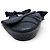 NUOVA BORSA A MANO DIOR SADDLE TOILE CD DIAMOND 1ADP0093CDP SACOCHE PURSE BAG Nero - vista 3