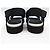 NUOVE SANDALI CHANEL DAD G45083 PELLE NERA STRAP 36 Nero - vista 5