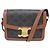 Céline BORSA CELINE TRIOMPHE CANVAS MARRONE TEEN IN PELLE DI VITELLO 188882BZ4.04LU