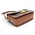 Céline BORSA CELINE TRIOMPHE CANVAS MARRONE TEEN IN PELLE DI VITELLO 188882BZ4.04LU - vista 3