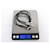 Hermès HERMES SKIPPER NOIR SILVER 925 STERLING DOUBLE WRAP BRACELET NECKLACE Black  - view 6