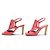 Hermès NEUE HERMES NAUTILUS PUMPS 40 ROTES LEDER LASERSCHNITT SCHUHE - Ansicht 2