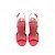 Hermès NEUE HERMES NAUTILUS PUMPS 40 ROTES LEDER LASERSCHNITT SCHUHE - Ansicht 9