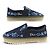 NUOVE SCARPE DIOR ESPADRILLES PRAIRIE 36.5 IT 37 37.5 FR DENIM Blu navy - vista 3