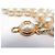 COLLAR VINTAGE CHANEL 1994 CON 3 HILAS DE PERLAS Y CIERRE LOGO CC Crudo - vista 12